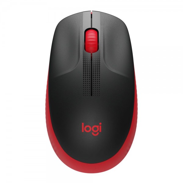 MOUSE WIRELESS LOGITECH M190 RED - Logitech