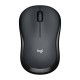 MOUSE LOGITECH M220 WRLS SILENT CHARCOAL