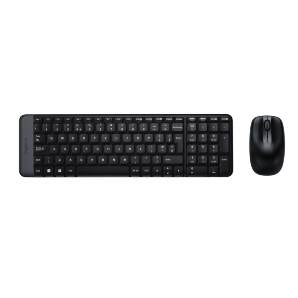 LOGITECH Keyboard/Mouse Wireless MK220 (US) - Συνοδευτικά PC
