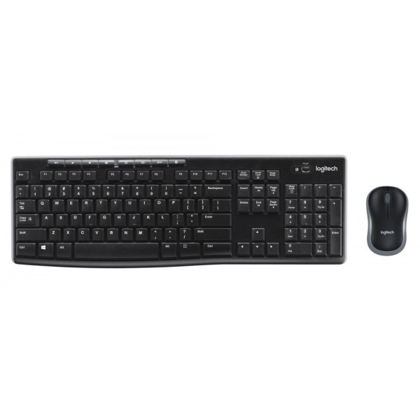 DESKSET WIRELESS LOGITECH MK270 GR - Logitech