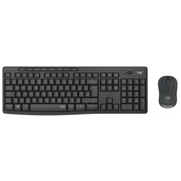 WIRELESS COMBO MK295 Silent GRAPHITE