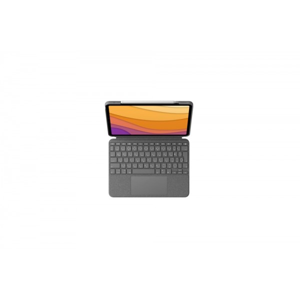 LOGITECH Case / Keyboard Combo Touch για  iPad Air 13 ιντσών (M2 και M3), Oxford Grey - Πληκτρολόγια