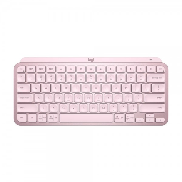 KEYBOARD W/S LOGITECH MX Keys Mini ROSE - Πληκτρολόγια