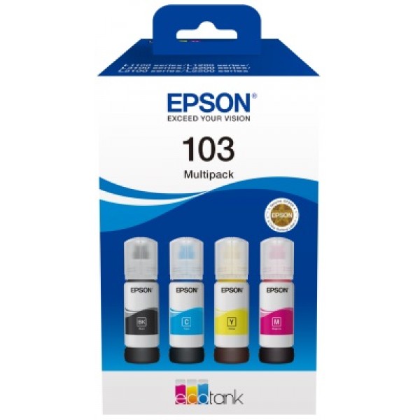 EPSON Ink Bottle Multipack C13T00S64A - Σύγκριση Προϊόντων