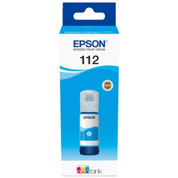 EPSON Ink Bottle Cyan C13T06C24A - EPSON