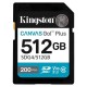 KINGSTON Memory Card SD Canvas Go Plus SDG4/512GB Class 10 | Κάρτες Μνήμης | Συνοδευτικά PC |
