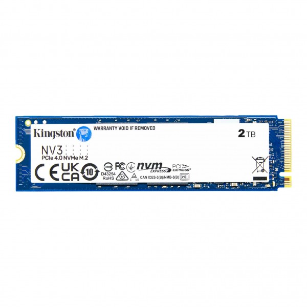 KINGSTON SSD M.2 SNV3S/2000G, 2TB, NVMe, PCIe 4.0 - SSD Δίσκοι