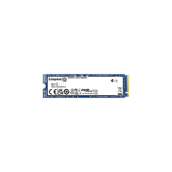 KINGSTON SSD M.2 SNV3S/4000G, 4TB, NVMe, PCIe 4.0 - SSD Δίσκοι