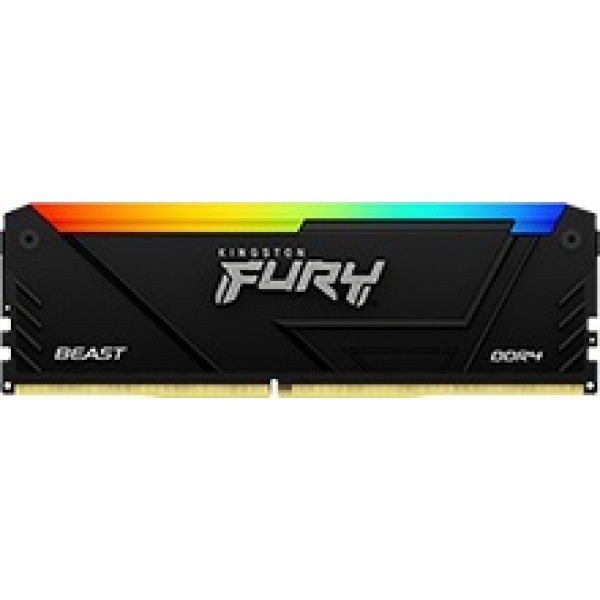 KINGSTON Memory KF432C16BB2A/16 FURY Beast RGB DDR4, 3200MT/s, 16GB, RGB - Μνήμες RAM