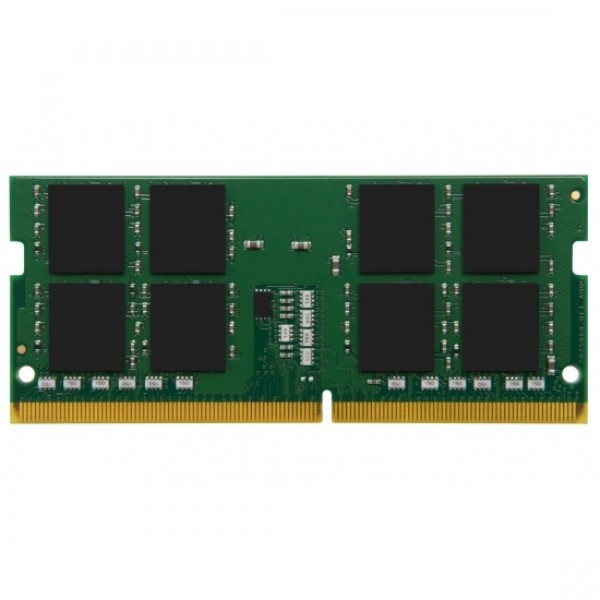 KINGSTON Memory KVR32S22D8/16, DDR4 SODIMM, 3200MHz, Duak Rank, 16GB