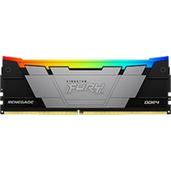 KINGSTON Memory KF436C16RB12AK2/32 FURY Renegade RGB Black XMP,  3600MT/s, 32GB, Kit of 2 - Μνήμες RAM