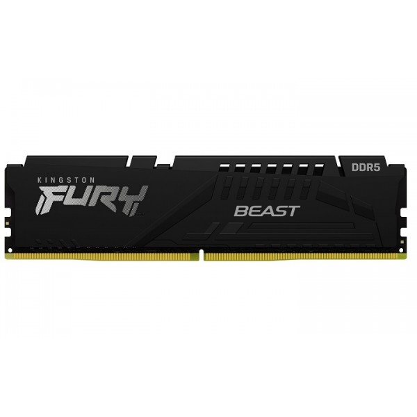 KINGSTON Memory KF552C40BBK2-16 FURY Beast Black DDR5, 5200MT/s, 16GB kit of 2 - KINGSTON