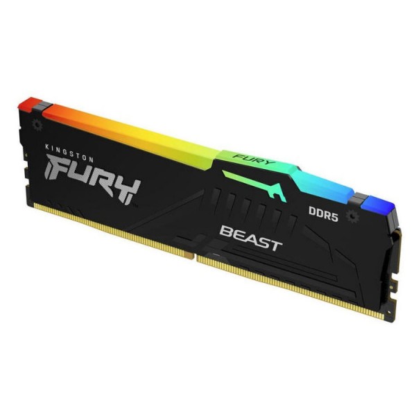 KINGSTON Memory  KF560C30BBEA-32 FURY Beast Black RGB DDR5, 6000MT/s, 32GB EXPO - Σύγκριση Προϊόντων