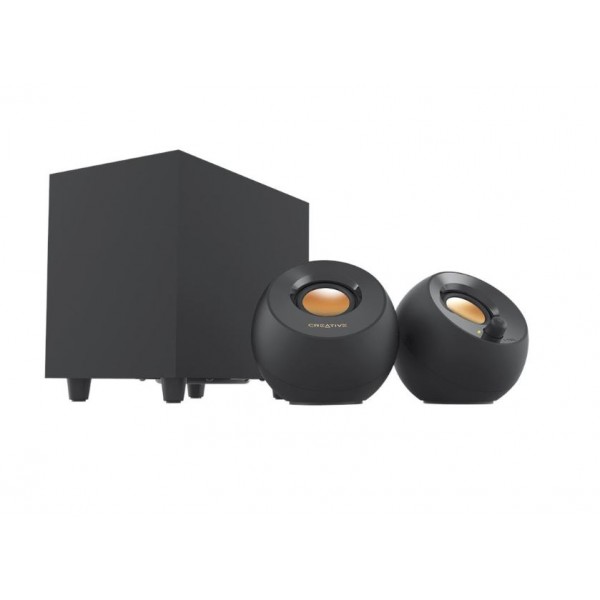SPEAKERS CREATIVE PEBBLE PLUS2.1 USB BLK - CREATIVE