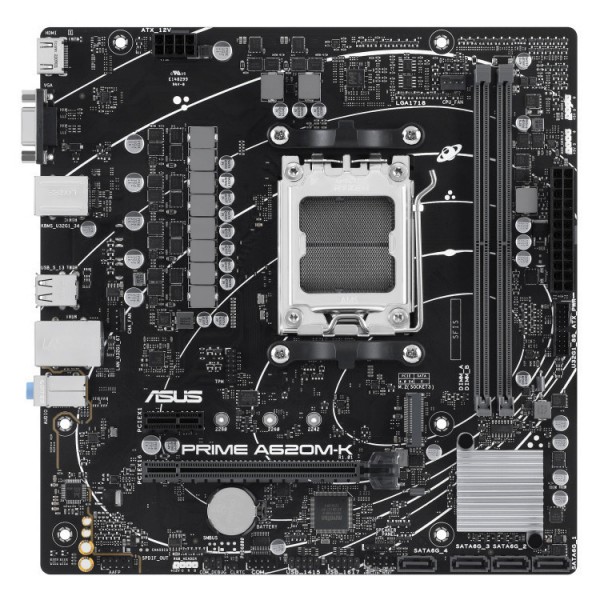 ASUS MOTHERBOARD PRIME A620M-K, AM5 , MATX, DDR5 - PC & Περιφερειακά & Αναβάθμιση