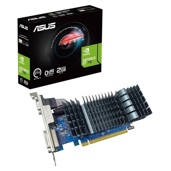 ASUS VGA  GT710-SL-2GD5-BRK-EVO 2GB DDR5 - Asus