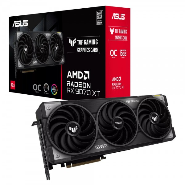 ASUS VGA TUF-RX9070XT-O16G-GAMING, 16GB, GDDR6 - Εξαρτήματα-Αναβάθμιση