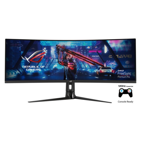 ASUS Monitor ROG STRIX XG49VQ 49&apos;&apos; 3840x1080 144Hz, HDMI, DisplayPort, FreeSync 2 HDR, Height Adjustable, 3YearsW - PC & Αναβάθμιση
