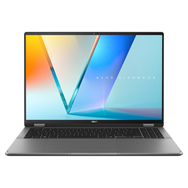 ASUS Laptop Vivobook 16 Flip OLED TP3607SA-OLED-RJ027W 16&apos;&apos; 3K  (2880 x 1800) 120Hz/Ultra 7 258V/32GB/1TB SSD NVMe PCIe 4.0/Win 11 Home/2Y/Matte Gray - Asus