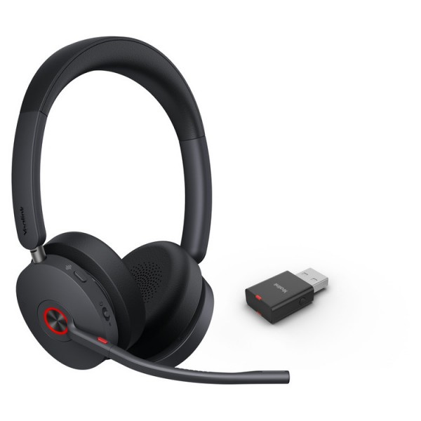 YEALINK HEADSET WH68 HYBRID DECT/BT TEAMS - Ακουστικά - Μικρόφωνα PC