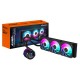 GIGABYTE CPU Cooler Liquid Cooler AORUS WATERFORCE X II  240 ARGB Sync 2 x 120mm | sup-ob | XML |