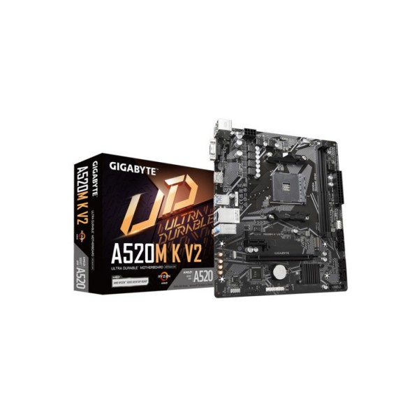 GIGABYTE MOTHERBOARD A520M K V2, AM4, MATX - PC & Περιφερειακά & Αναβάθμιση