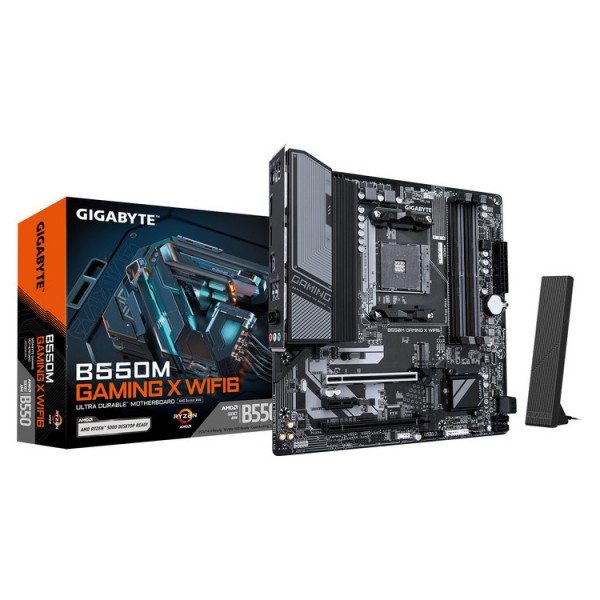GIGABYTE MOTHERBOARD B550M GAMING X WIFI6,AM4,MATX - Gigabyte