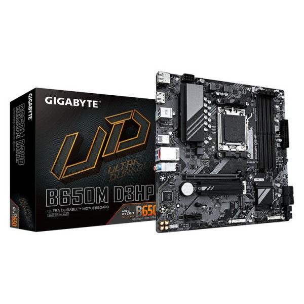 GIGABYTE MOTHERBOARD B650M D3HP, AM5 , MATX - Gigabyte