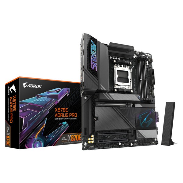 GIGABYTE MOTHERBOARD X870E AORUS PRO, DDR5, ATX - Μητρικές