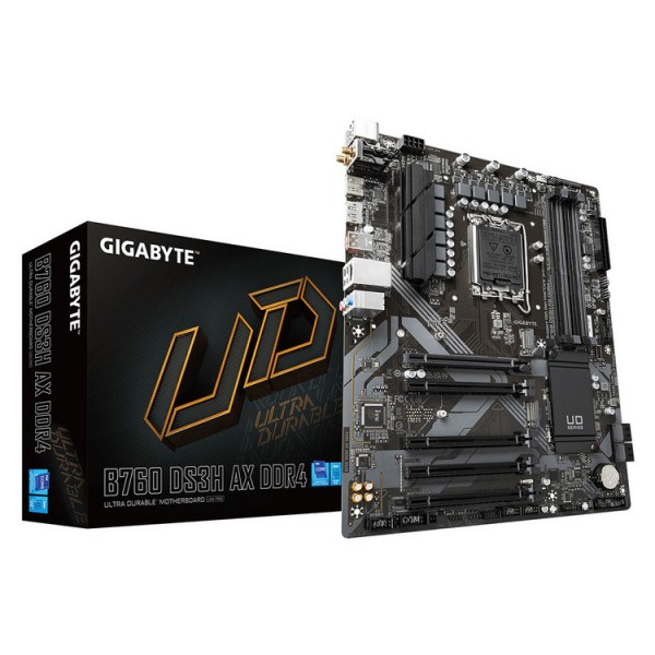 GIGABYTE MOTHERBOARD B760 DS3H AX DDR4, 1700, ATX - PC & Περιφερειακά & Αναβάθμιση