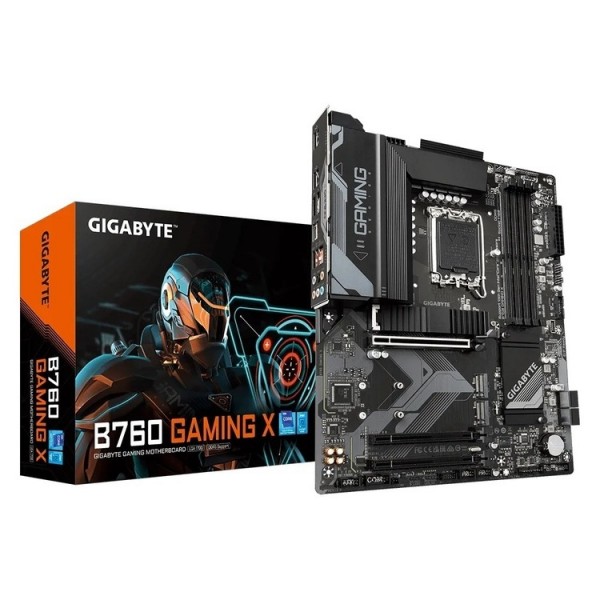 GIGABYTE MOTHERBOARD B760 GAMING X DDR5, 1700, ATX - Gigabyte
