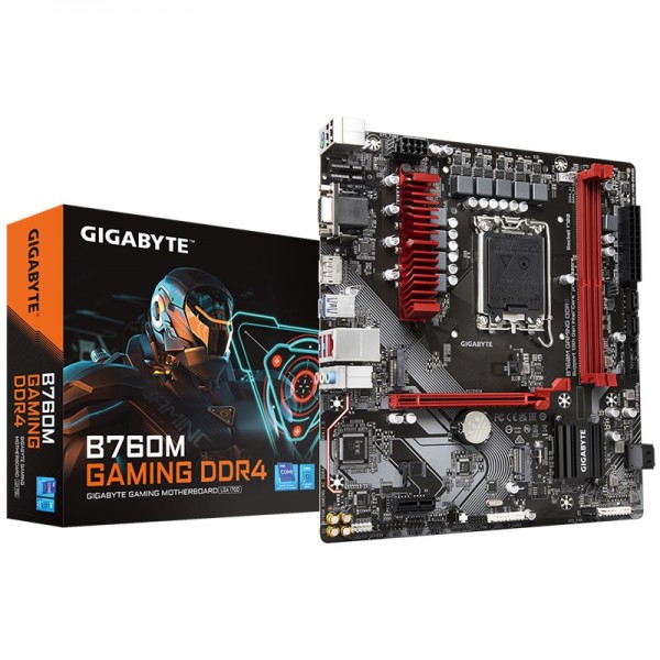 GIGABYTE MOTHERBOARD B760M GAMING DDR4, 1700, MATX - Gigabyte