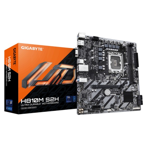 GIGABYTE MOTHERBOARD H810M S2H 1.0 DDR5, 1851, MATX - Gigabyte
