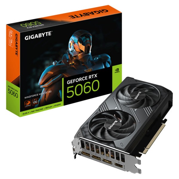 GIGABYTE VGA GV-N5060WF2MAX OC-8GD , 8GB, GDDR7 - Εξαρτήματα-Αναβάθμιση