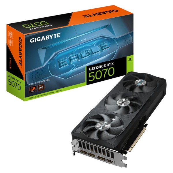 GIGABYTE VGA GV-N5070EAGLE OC-12GD , 16GB , GDDR7 - Κάρτες Γραφικών