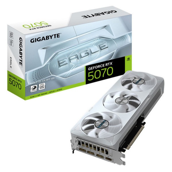 GIGABYTE VGA GV-N5070EAGLEOC ICE-12GD , 16GB , GDDR7 - Κάρτες Γραφικών
