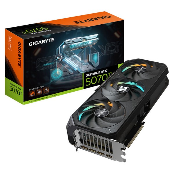 GIGABYTE VGA GV-N507TGAMING OC-16GD , 16GB , GDDR7 - Κάρτες Γραφικών