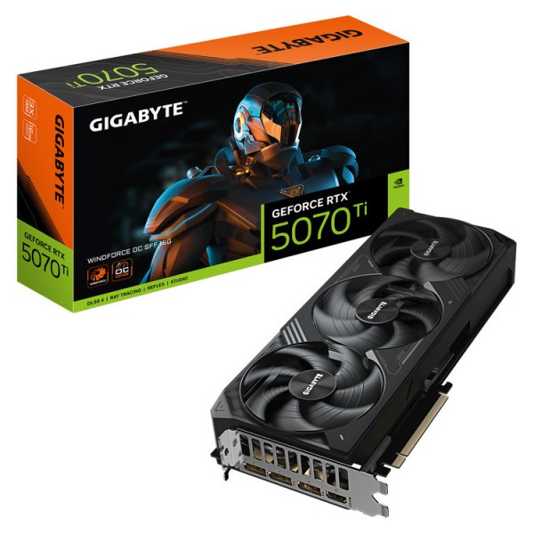GIGABYTE VGA GV-N507TWF3OC-16GD , 16GB , GDDR7 - Κάρτες Γραφικών