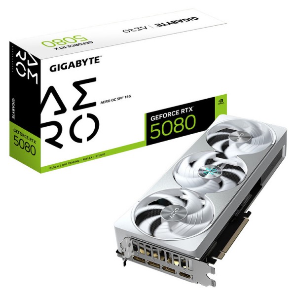 GIGABYTE VGA GV-N5080AERO OC-16GD, 16GB , GDDR7 - Κάρτες Γραφικών