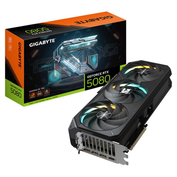 GIGABYTE VGA GV-N5080GAMING OC-16GD, 16GB , GDDR7 - Κάρτες Γραφικών