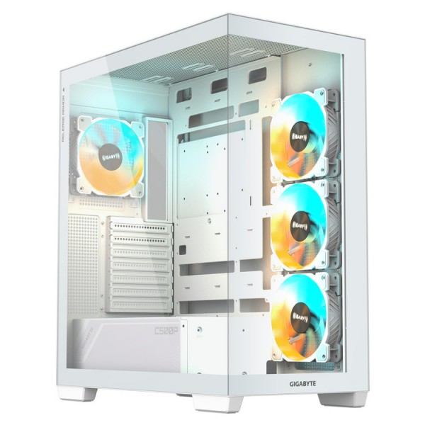 GIGABYTE Case C500 PANORAMIC STEALTH ICE  ATX WHITE USB 3.0 - Gigabyte