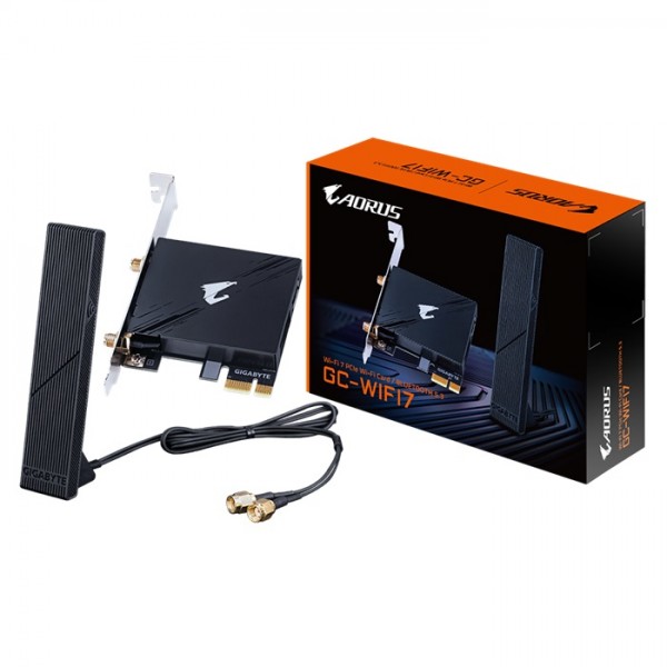 GIGABYTE Wireless PCIe WIFI 7 GC-WIFI7 ,5800Mbps - Σύγκριση Προϊόντων