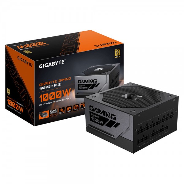 GIGABYTE ΤΡΟΦ/ΚΟ GP-GME1000GM PG5 1000W APFC 80+ GOLD PCIE 5.0, 100% JAPANESE CAPACITORS - Τροφοδοτικά