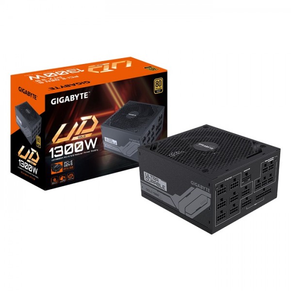 GIGABYTE Power Supply Ultra Durable 1300W Fully Modular  80+Plus Gold, PCIe Gen 5.0 graphics card support - Σύγκριση Προϊόντων