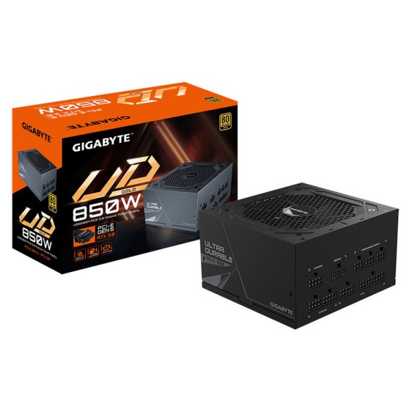 GIGABYTE Power Supply 850W Ultra Durable Fully Modular  80+Plus GOLD Main Japanese capacitors - PC & Περιφερειακά & Αναβάθμιση