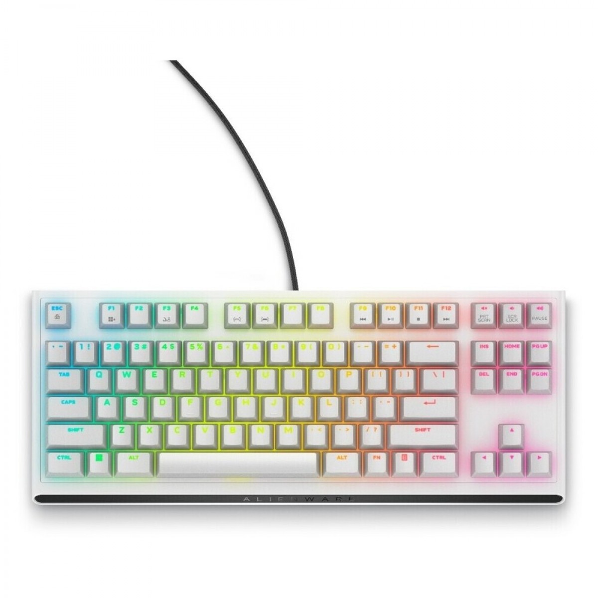 DELL Alienware Tenkeyless Gaming Keyboard - AW420K - US - Lunar Light ...
