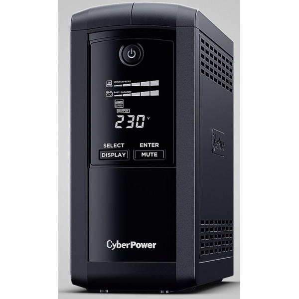 CYBERPOWER UPS Value Pro VP1000ELCD Line Interactive 1000VA