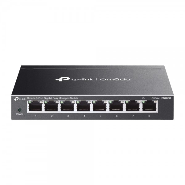 TP-LINK SWITCH OMADA ES208G 8XGB Managed Switch - tp-link