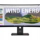 LENOVO Monitor ThinkVision T34WD-40 34'' WQHD VA, Curved, RJ45, HDMI, USB-C, Display Port,  Height adjustable, 3YearsW | Οθόνες PC | PC & Αναβάθμιση |