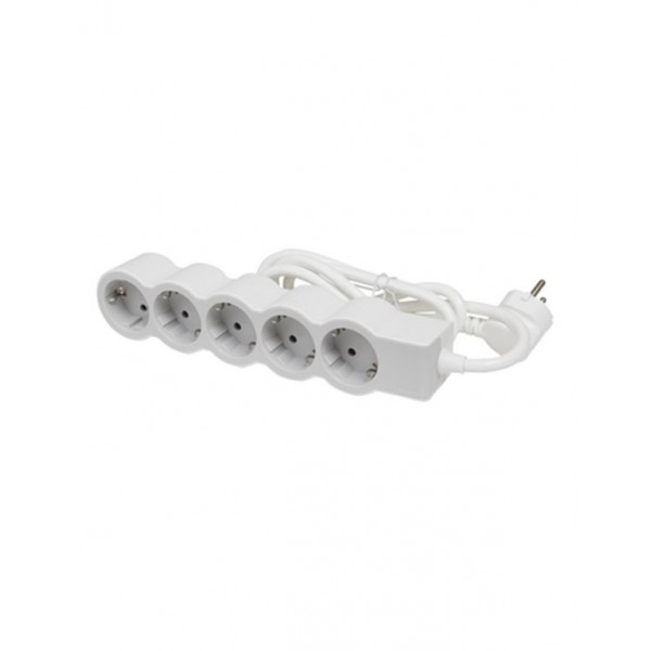 Legrand SurgeArrest 5 Outlets 1.5m Cable  White/Grey - Προστασία Ρεύματος (UPS/ Πολύμπριζα)